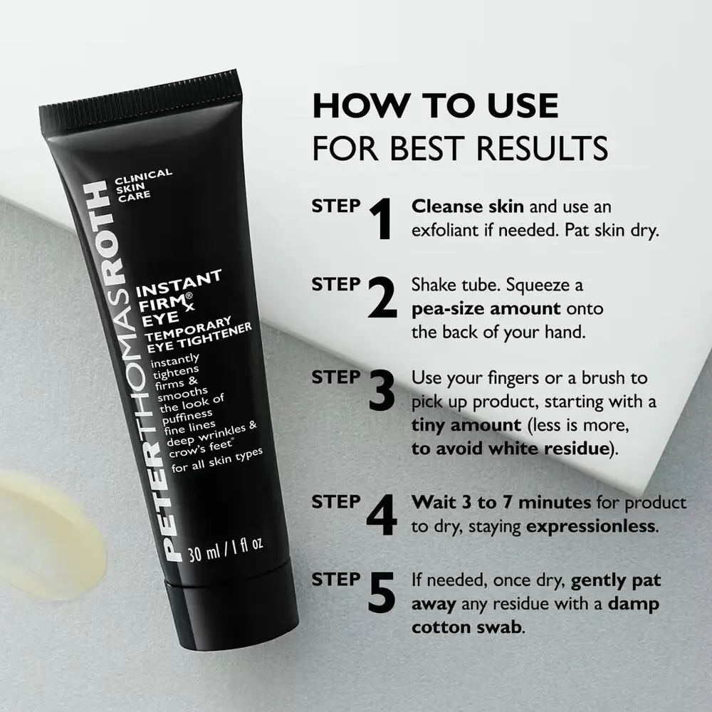 Peter Thomas Roth Instant FIRMx Eye Temporary Eye Tightener 1oz
